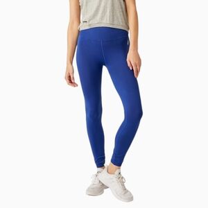 NWT Free People Movement Good Karma Leggings Indigo Blue Size M / L